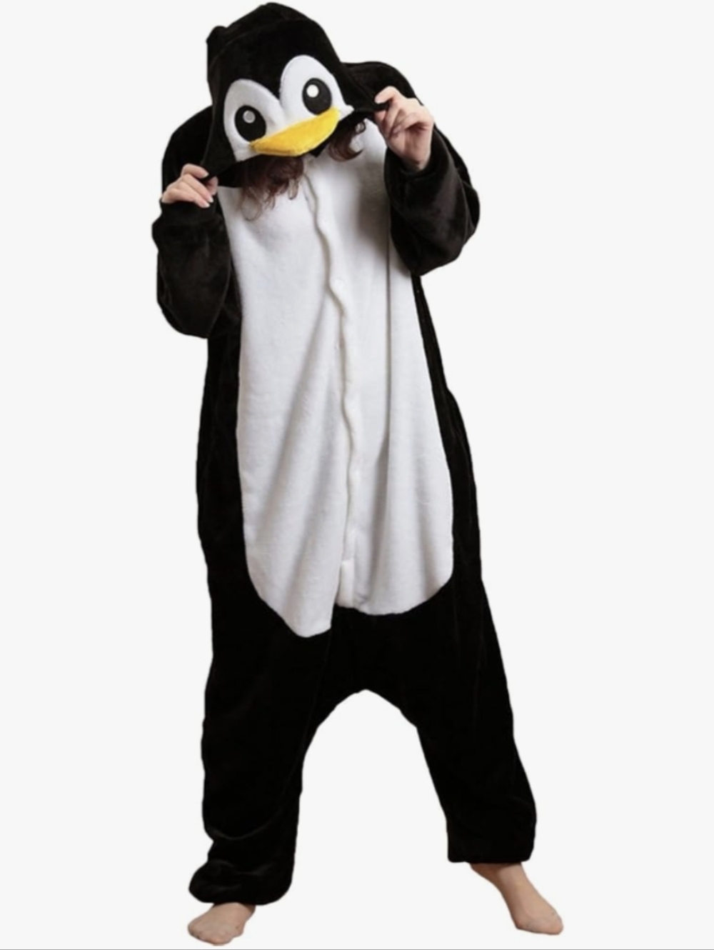 FASHION FITS | penguin onesie costume/pajama